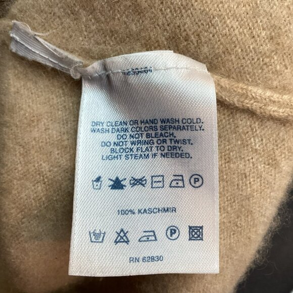 Lands End Beige Turtleneck Sweater Womens XL 18-20 Soft Knit Pullover - Picture 9 of 10